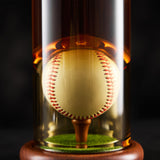 Baseball Whiskey Decanter Set with 3D Baseball Design