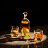 Baseball Whiskey Decanter Set with 3D Baseball Design