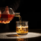 Baseball Whiskey Decanter Set with 3D Baseball Design