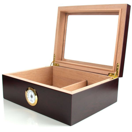 Personalized Cigar Humidor - New York Islanders Hockey Sports Team Logo Design