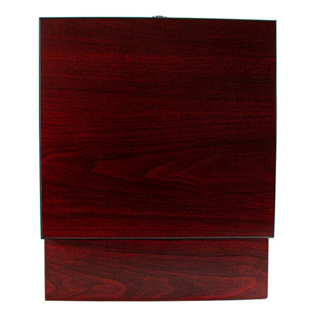 Custom Engraved Alpha Sigma Phi - Personalized Whiskey Decanter Set In Cherry Wood Gift Box - Fraternity Seal