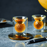 Golf Ball Shot Glasses with 3D Golf Ball Design