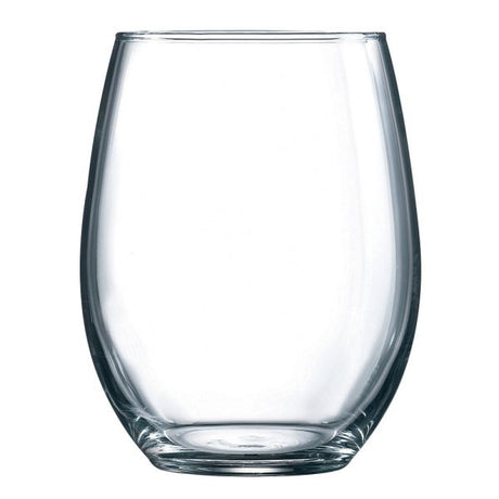 9oz. ARC Perfection Stemless Wine Glasses - Add Your Logo Design - 24pcs