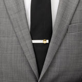 Bullet Silver Tie Bar