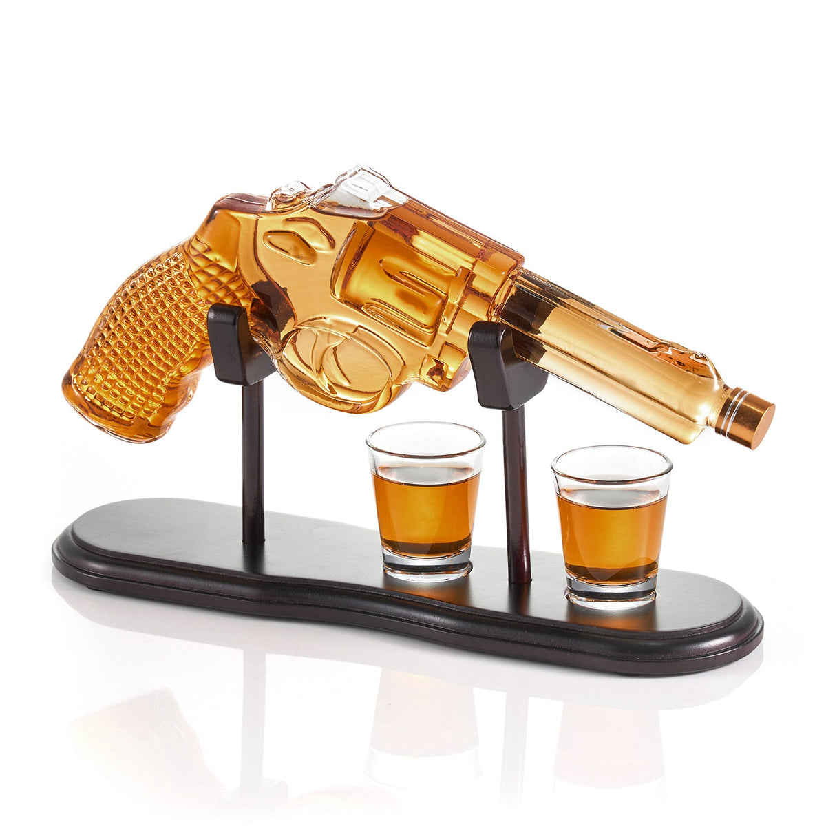 Gun Whiskey Decanter Set with Shot Glass