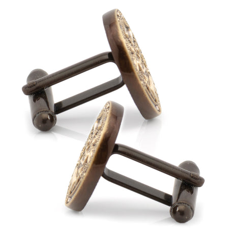 California Seal Embossed Cufflink
