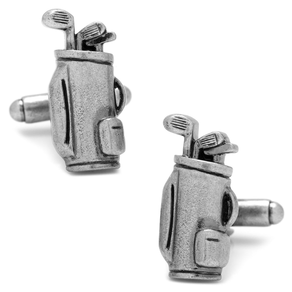 Golf Bag Cufflinks for Men – Golf Lover Dress Shirt Accessories
