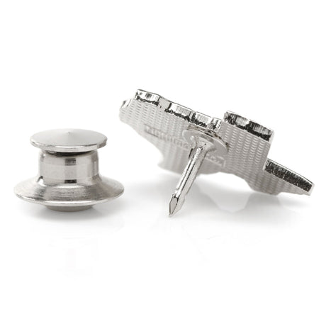 Silver Texas Lapel Pin – Texas State Suit Jacket Pin for Men