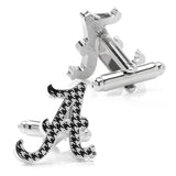 NCAA University of Alabama Houndstooth Cufflinks
