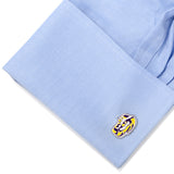 NCAA LSU Tiger's Eye Cufflinks