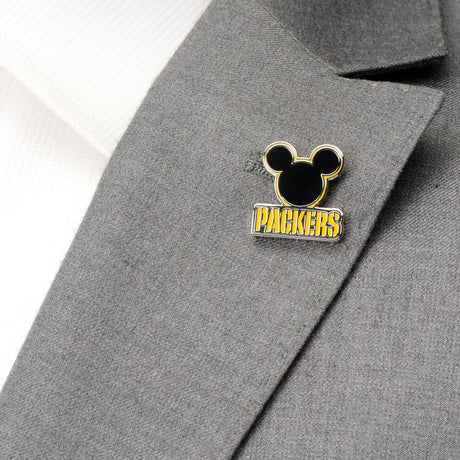 NFL Green Bay Packers & Mickey Lapel Pin
