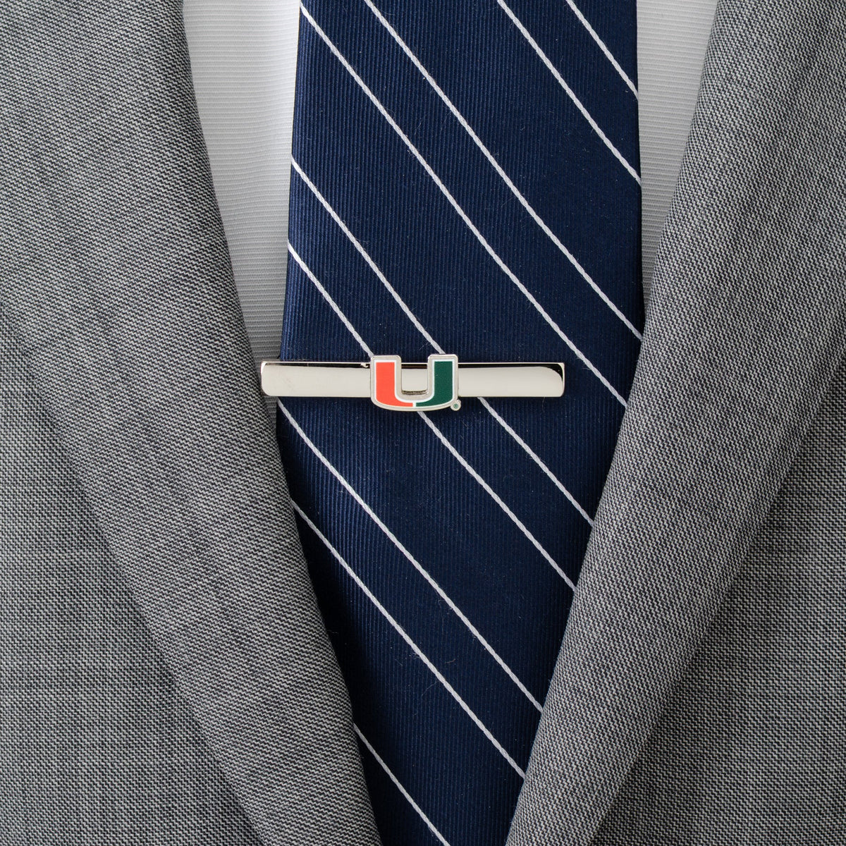NCAA University of Miami Hurricanes Tie Clip