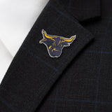 NCAA Mankato State Stomper Mascot Lapel Pin