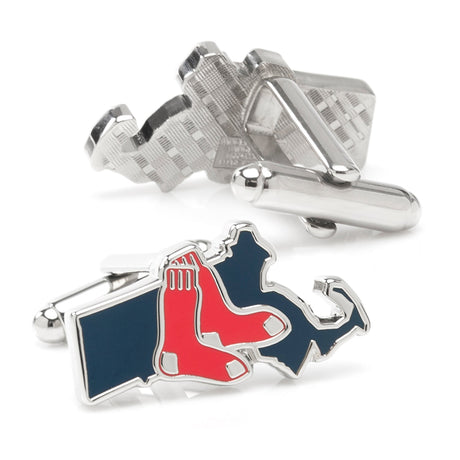 MLB Boston Red Sox State Shaped Cufflinks