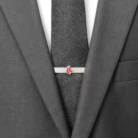 MLB Boston Red Sox Cufflinks and Tie Bar Gift Set