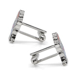 NCAA Nebraska Herbie Husker Mascot Cufflinks