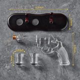 Gun Whiskey Decanter Set with Shot Glass
