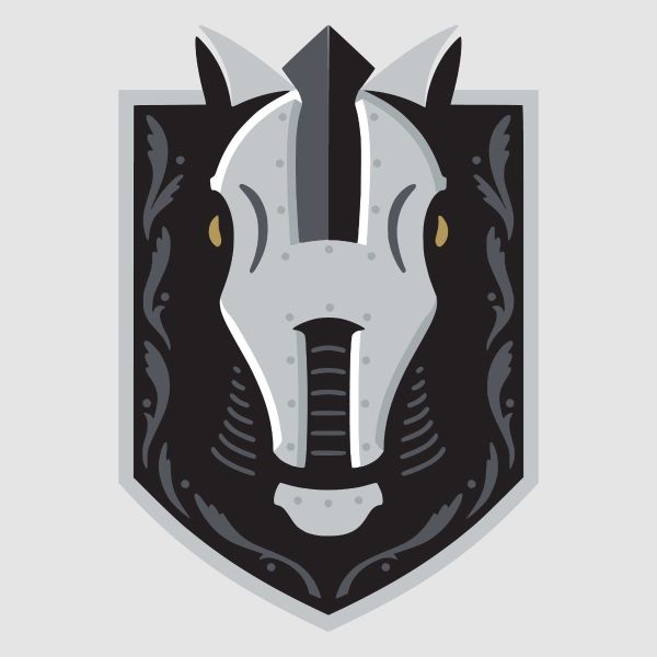 Hockey Wall Decals - Hockey Team Logos - Henderson Silver Knights