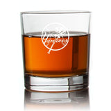 Engraved Yankees Rocks Glass - Personalized Whiskey Glasses - Man Cave Gift Ideas - Gifts For Him - Baseball Fanatics - 2pcs