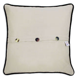 Birmingham Embroidered Pillow by CatStudio