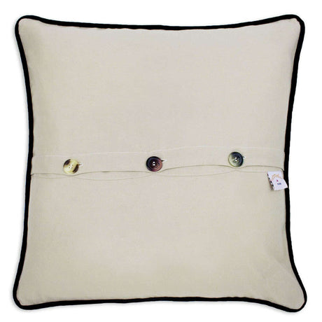 Birmingham Embroidered Pillow by CatStudio