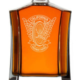 Custom Engraved Police Badges  - Custom Crown Decanter Set - California Highway Patrol Winged Wheel