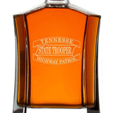 Custom Engraved Police Badges  - Custom Crown Decanter Set - Tennessee State Trooper Highway Patrol Patch