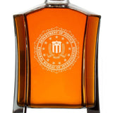 Custom Engraved Police Badges  - Custom Crown Decanter Set - FBI Patch