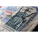 Columbia University Collegiate Embroidered Pillow by CatStudio