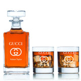 Gucci - Personalized Classic Decanter Set - Fashion Decanter Set