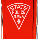 Custom Engraved - Police Badges - Personalized Whiskey Decanter In Wood Gift Box - State Police New Mexico Patch