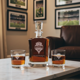 Personalized Engraved Seattle Sounders FC - Major League Soccer - Custom Crown Decanter Set - Soccer Fanatic Gift Ideas
