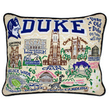 Duke University Collegiate Embroidered Pillow by CatStudio