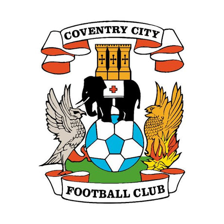 Soccer Wall Decals - Premier League - England Soccer Team Logos - Coventry City Football Club
