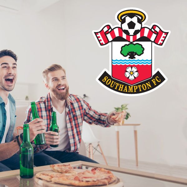 Soccer Wall Decals - Premier League - England Soccer Team Logos - Southampton Football Club