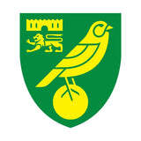 Soccer Wall Decals - Premier League - England Soccer Team Logos - Norwich City Football Club