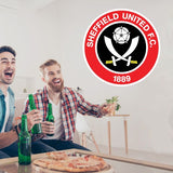 Soccer Wall Decals - Premier League - England Soccer Team Logos - Sheffield United Football Club