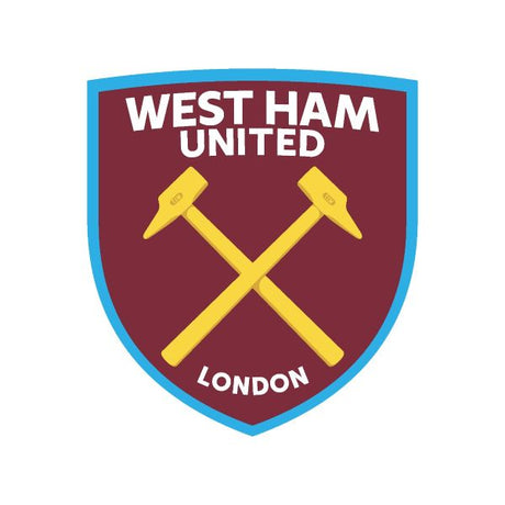 Soccer Wall Decals - Premier League - England Soccer Team Logos - West Ham United Football Club
