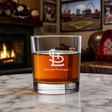 Engraved St. Louis Cardinals Insignia Rocks Glass - Major League Baseball- Personalized Whiskey Glasses - Man Cave Gift Ideas - Gifts For Him - Baseball Fanatic - 2pcs