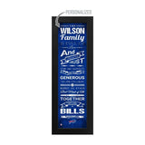 Buffalo Bills Custom Print Family Cheer Wall Art