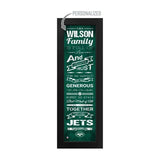New York Jets Custom Print Family Cheer Wall Art