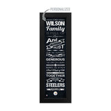 Pittsburgh Steelers Custom Print Family Cheer Wall Art