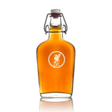 Engraved Liverpool - Personalized Bormioli Rocco Glass Swing Top Pocket Flask