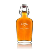 Engraved Seagrams 7 - Personalized Bormioli Rocco Glass Swing Top Pocket Flask