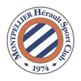 Soccer Wall Decals - Ligue 1 France Soccer Team Logos - Montpellier HSC