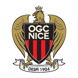 Soccer Wall Decals - Ligue 1 France Soccer Team Logos - OGC Nice
