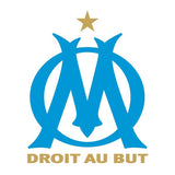 Soccer Wall Decals - Ligue 1 France Soccer Team Logos - Olympique Marsielle