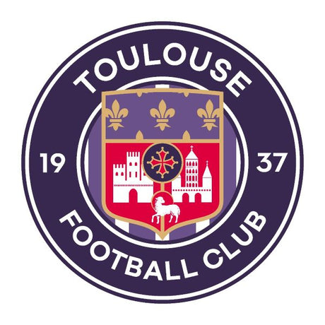 Soccer Wall Decals - Ligue 1 France Soccer Team Logos - Toulouse FC