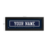 Dallas Cowboys Custom Print Name Plate