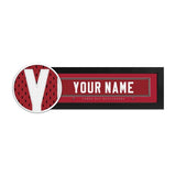 Tampa Bay Buccaneers Custom Print Name Plate